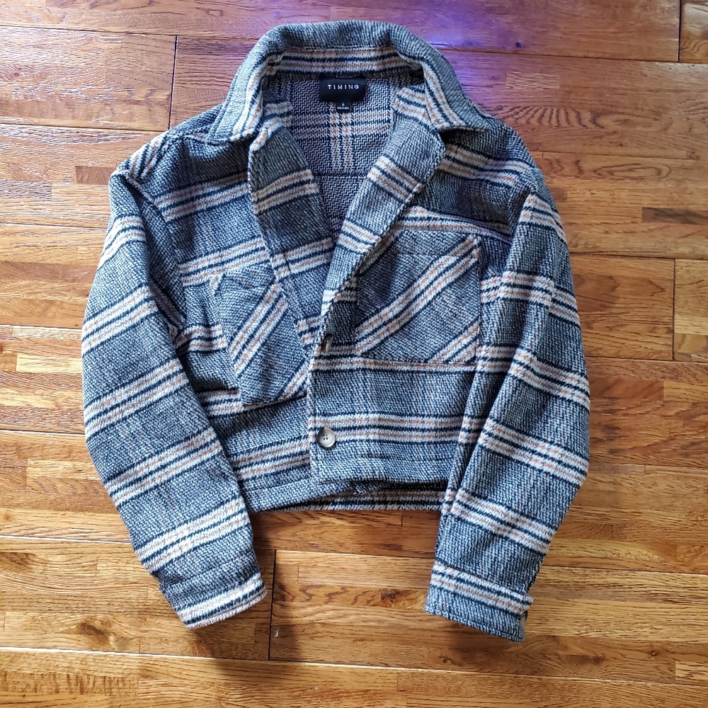 The Buckle plaid jacket